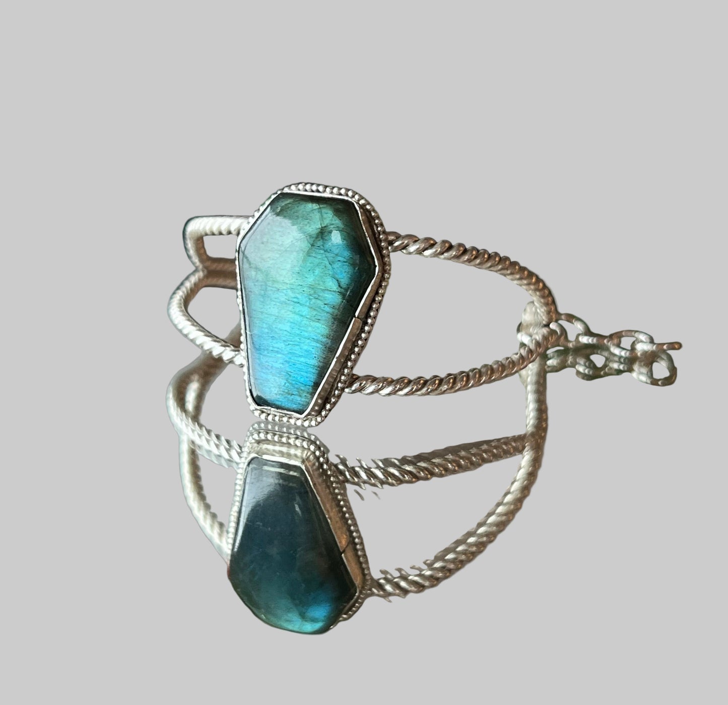 Labradorite Coffin Cuff