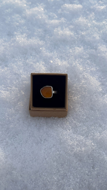 Block Island Sea Glass Ring