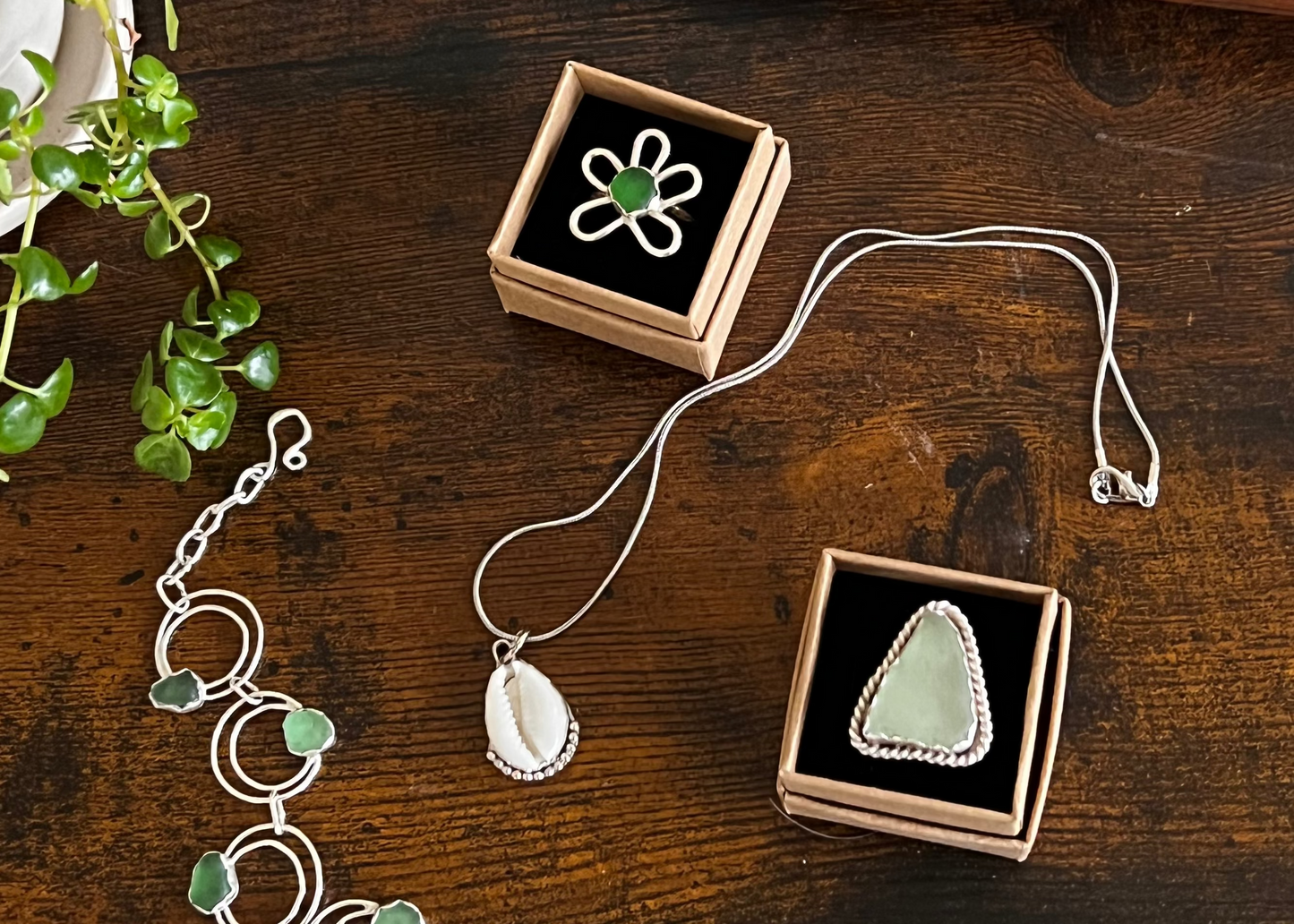 Cowrie Shell Pendant